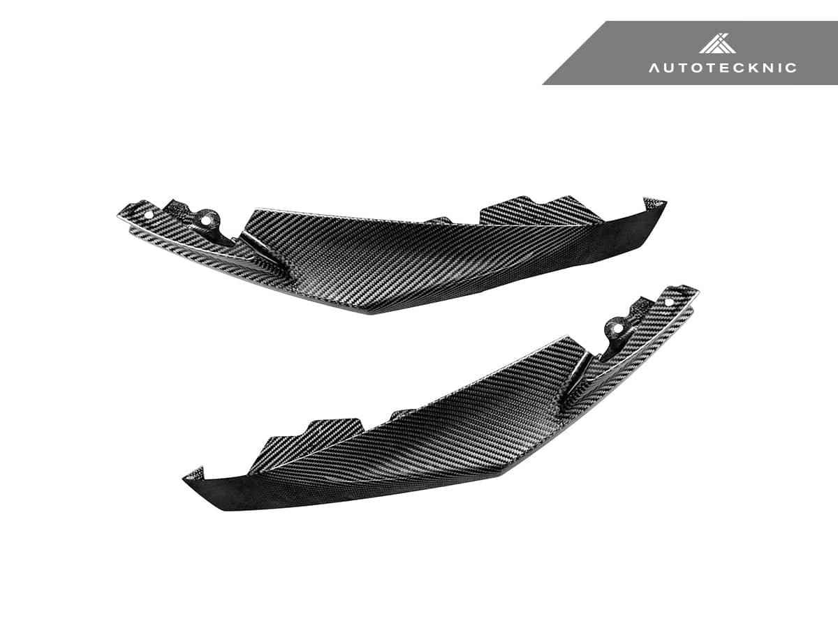 Kies-Motorsports AutoTecknic USA AutoTecknic Dry Carbon Fiber Performante Front Aero Lip - G80 M3 | G82/ G83 M4