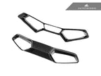 Kies-Motorsports AutoTecknic USA AutoTecknic Dry Carbon Fiber Seat Belt Outlet Cover Set - BMW G80 M3 | G82 M4 | G87 M2 | M Carbon Bucket Seats