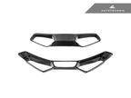 Kies-Motorsports AutoTecknic USA AutoTecknic Dry Carbon Fiber Seat Belt Outlet Cover Set - BMW G80 M3 | G82 M4 | G87 M2 | M Carbon Bucket Seats