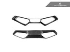 Kies-Motorsports AutoTecknic USA AutoTecknic Dry Carbon Fiber Seat Belt Outlet Cover Set - BMW G80 M3 | G82 M4 | G87 M2 | M Carbon Bucket Seats