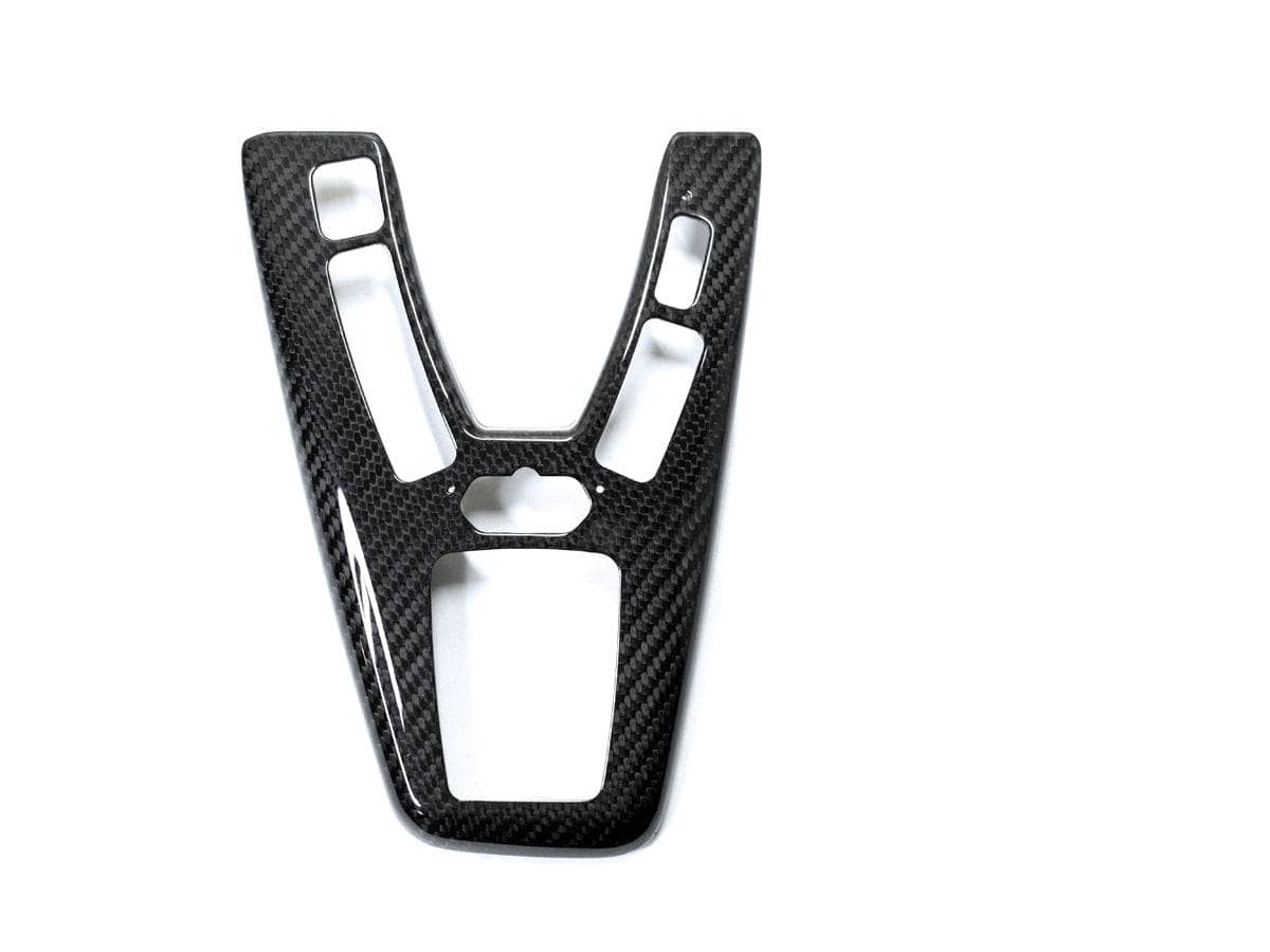 Kies-Motorsports AutoTecknic USA AutoTecknic Dry Carbon Fiber Shift Console Trim - BMW F10 M5 M-DCT Left Hand Drive Main image