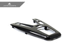 Kies-Motorsports AutoTecknic USA AutoTecknic Dry Carbon Fiber Shift Console Trim - BMW F10 M5 M-DCT Left Hand Drive