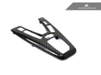 Kies-Motorsports AutoTecknic USA AutoTecknic Dry Carbon Fiber Shift Console Trim - F10 M5 M-DCT Left Hand Drive