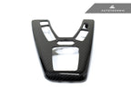 Kies-Motorsports AutoTecknic USA AutoTecknic Dry Carbon Fiber Shift Console Trim - F10 M5 M-DCT Left Hand Drive
