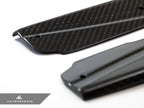 Kies-Motorsports AutoTecknic USA AutoTecknic Dry Carbon Fiber Side Sill Set - F97 X3M | F98 X4M