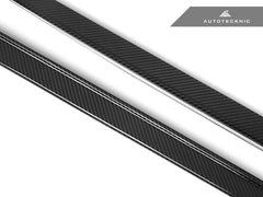 Kies-Motorsports AutoTecknic USA AutoTecknic Dry Carbon Fiber Side Skirt Extension Set - G60 5-Series