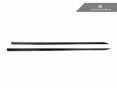 Kies-Motorsports AutoTecknic USA AutoTecknic Dry Carbon Fiber Side Skirt Extension Set - G60 5-Series