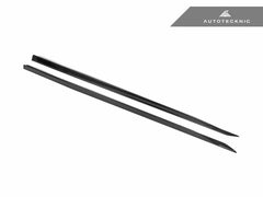 Kies-Motorsports AutoTecknic USA AutoTecknic Dry Carbon Fiber Side Skirt Extension Set - G60 5-Series