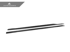 Kies-Motorsports AutoTecknic USA AutoTecknic Dry Carbon Fiber Side Skirt Extension Set - G60 5-Series