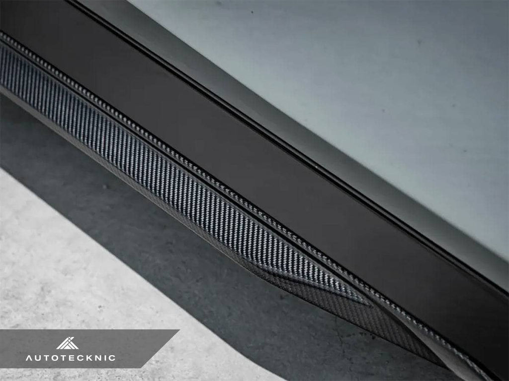 Kies-Motorsports AutoTecknic USA AutoTecknic Dry Carbon Fiber Side Skirt Extension Set - G60 5-Series
