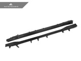Kies-Motorsports AutoTecknic USA AutoTecknic Dry Carbon Fiber Side Skirt Extension Set - G87 M2