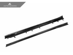 Kies-Motorsports AutoTecknic USA AutoTecknic Dry Carbon Fiber Side Skirt Extension Set - G87 M2