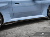 Kies-Motorsports AutoTecknic USA AutoTecknic Dry Carbon Fiber Side Skirt Extension Set - G87 M2