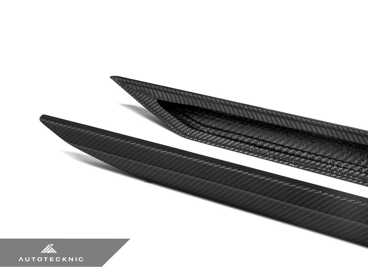 Kies-Motorsports AutoTecknic USA AutoTecknic Dry Carbon Fiber Side Skirt Extension Set - G90/ G99 M5
