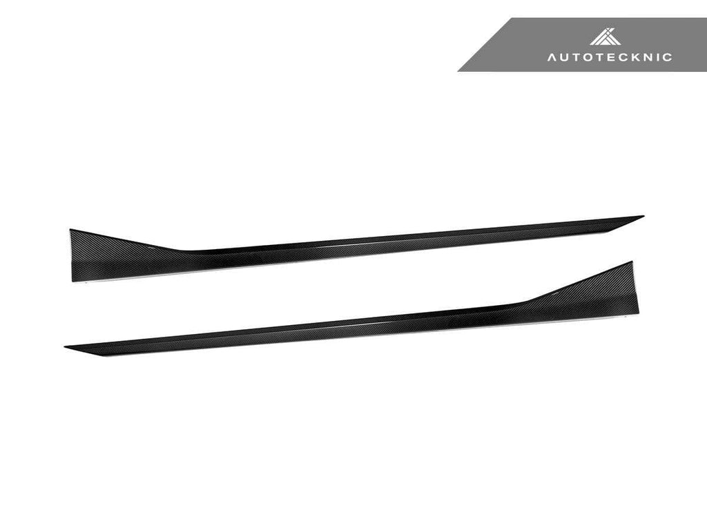 Kies-Motorsports AutoTecknic USA AutoTecknic Dry Carbon Fiber Side Skirt Extension Set - G90/ G99 M5