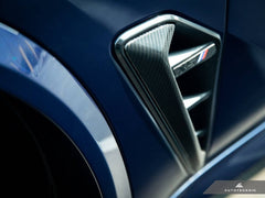 Kies-Motorsports AutoTecknic USA AutoTecknic Dry Carbon Fiber Side Vent Set - F95 X5M Pre-LCI