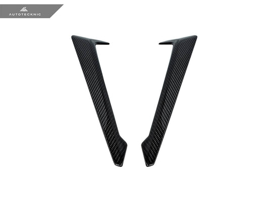 Kies-Motorsports AutoTecknic USA AutoTecknic Dry Carbon Fiber Side Vent Set - F95 X5M Pre-LCI