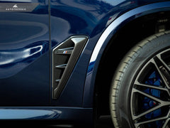 Kies-Motorsports AutoTecknic USA AutoTecknic Dry Carbon Fiber Side Vent Set - F95 X5M Pre-LCI