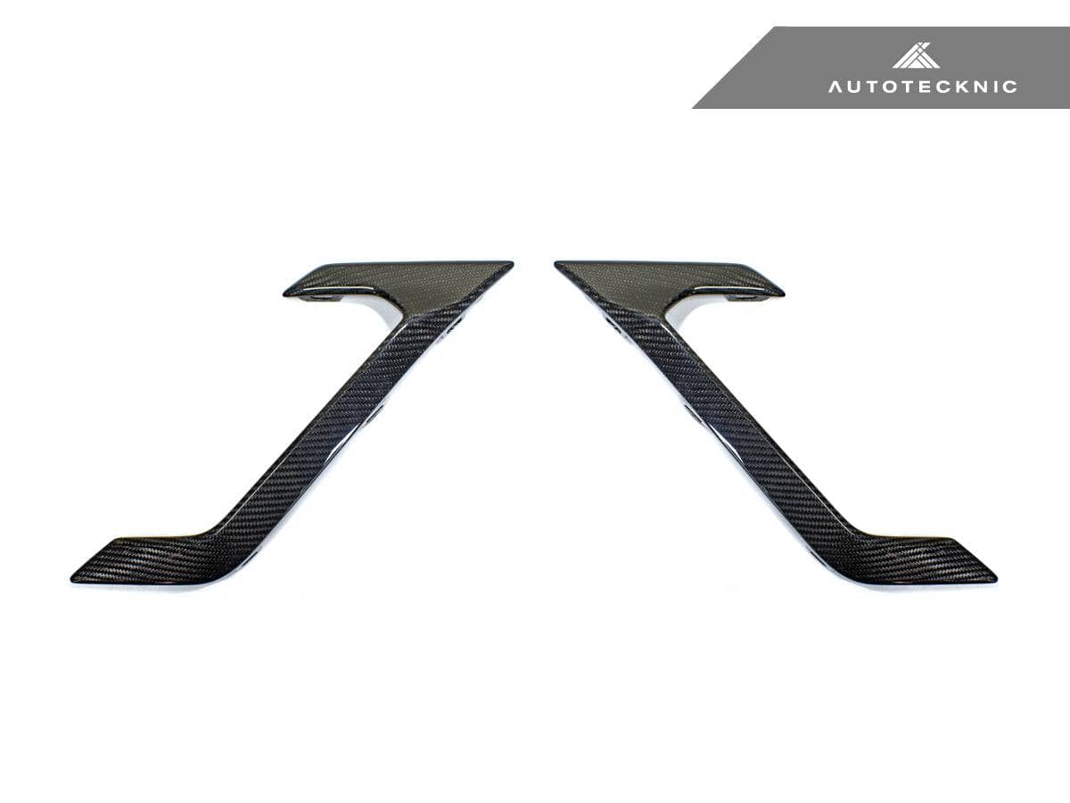 Kies-Motorsports AutoTecknic USA AutoTecknic Dry Carbon Fiber Side Vent Set - F96 X6M F96 X6M / Gloss Finish / 3K Twill Weave (2X2)