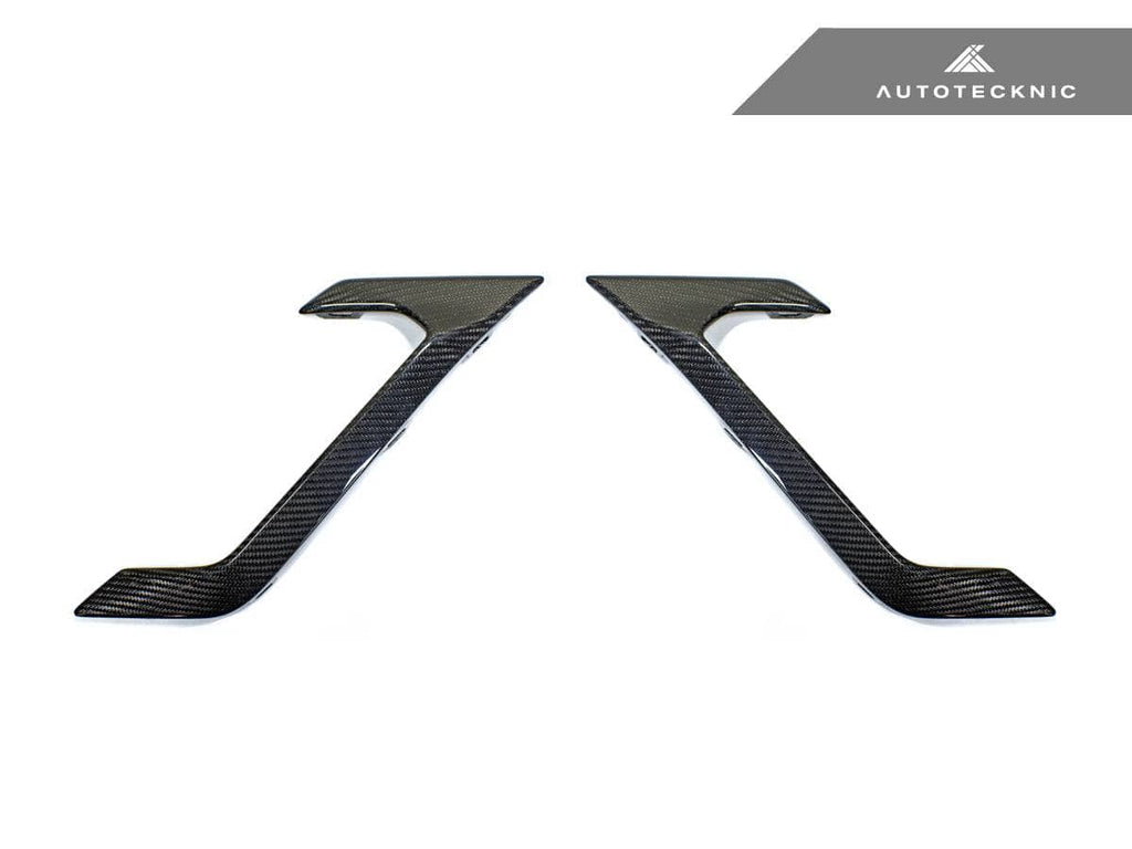 Kies-Motorsports AutoTecknic USA AutoTecknic Dry Carbon Fiber Side Vent Set - F96 X6M F96 X6M / Gloss Finish / 3K Twill Weave (2X2)