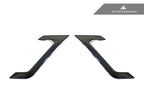 Kies-Motorsports AutoTecknic USA AutoTecknic Dry Carbon Fiber Side Vent Set - F96 X6M F96 X6M / Gloss Finish / 3K Twill Weave (2X2)