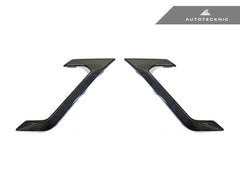 Kies-Motorsports AutoTecknic USA AutoTecknic Dry Carbon Fiber Side Vent Set - F96 X6M F96 X6M / Gloss Finish / 3K Twill Weave (2X2)
