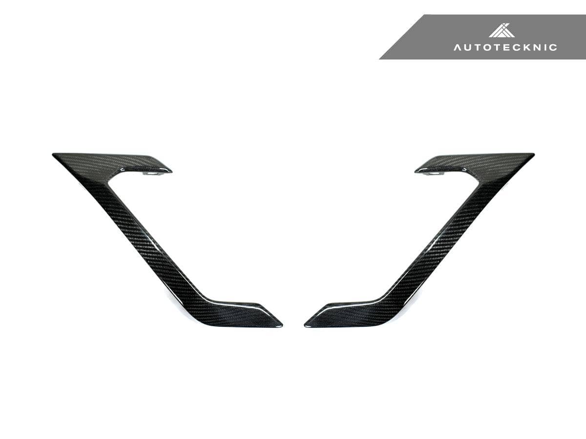 Kies-Motorsports AutoTecknic USA AutoTecknic Dry Carbon Fiber Side Vent Set - F96 X6M F96 X6M / Gloss Finish / 3K Twill Weave (2X2)