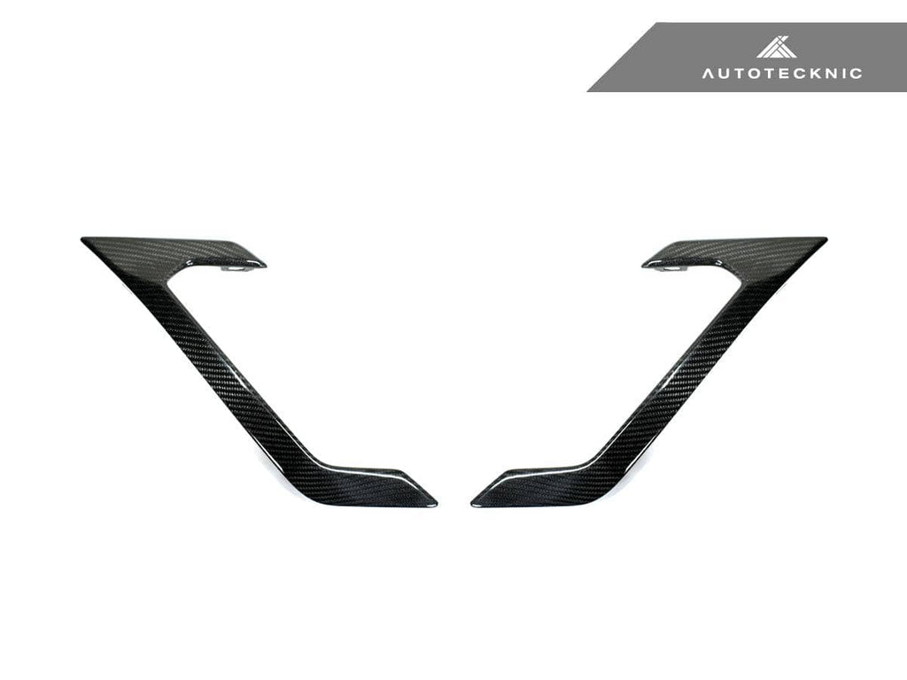 Kies-Motorsports AutoTecknic USA AutoTecknic Dry Carbon Fiber Side Vent Set - F96 X6M F96 X6M / Gloss Finish / 3K Twill Weave (2X2)