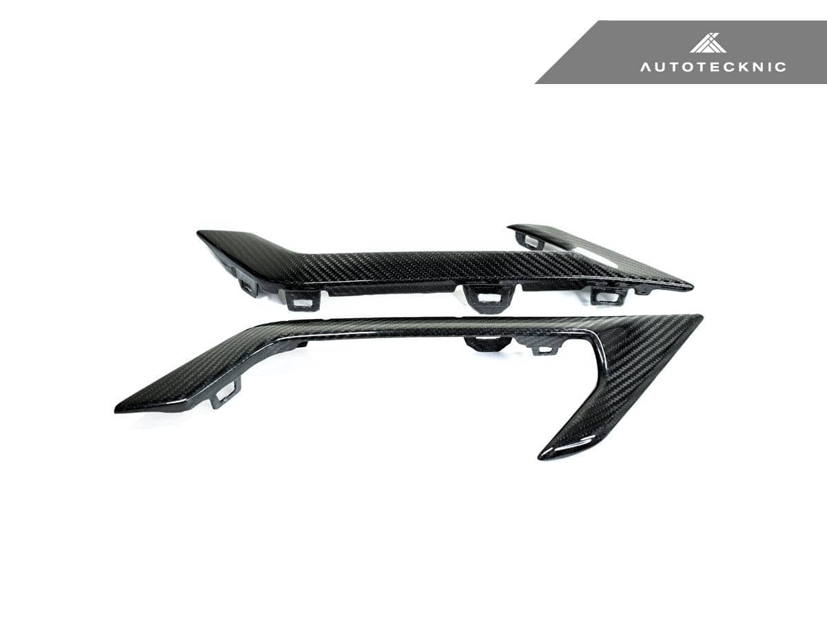 Kies-Motorsports AutoTecknic USA AutoTecknic Dry Carbon Fiber Side Vent Set - F96 X6M F96 X6M / Gloss Finish / 3K Twill Weave (2X2)