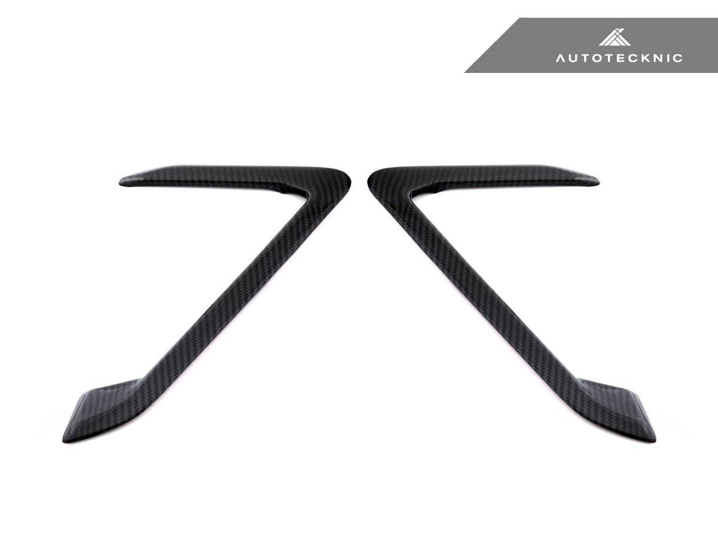 Kies-Motorsports AutoTecknic USA AutoTecknic Dry Carbon Fiber Side Vent Set - F97 X3M | F98 X4M