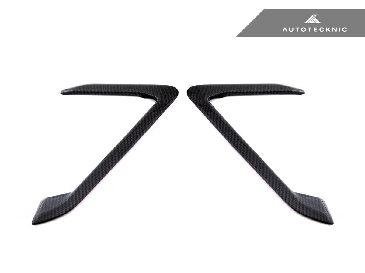 Kies-Motorsports AutoTecknic USA AutoTecknic Dry Carbon Fiber Side Vent Set - F97 X3M | F98 X4M