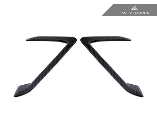 Kies-Motorsports AutoTecknic USA AutoTecknic Dry Carbon Fiber Side Vent Set - F97 X3M | F98 X4M