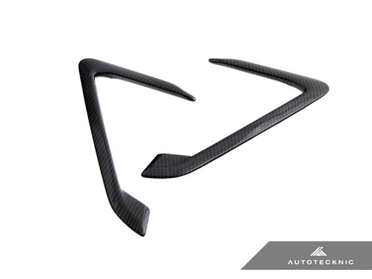 Kies-Motorsports AutoTecknic USA AutoTecknic Dry Carbon Fiber Side Vent Set - F97 X3M | F98 X4M