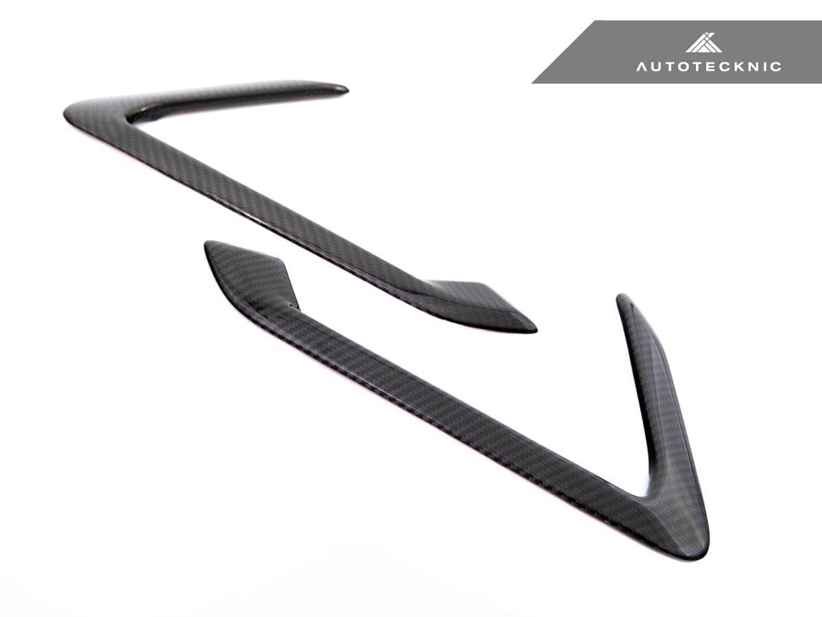 Kies-Motorsports AutoTecknic USA AutoTecknic Dry Carbon Fiber Side Vent Set - F97 X3M | F98 X4M