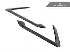 Kies-Motorsports AutoTecknic USA AutoTecknic Dry Carbon Fiber Side Vent Set - F97 X3M | F98 X4M