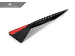 Kies-Motorsports AutoTecknic USA AutoTecknic Dry Carbon Fiber V2 Side Skirt Extension Set - G90/ G99 M5