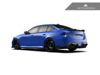 Kies-Motorsports AutoTecknic USA AutoTecknic Dry Carbon Fiber V2 Side Skirt Extension Set - G90/ G99 M5