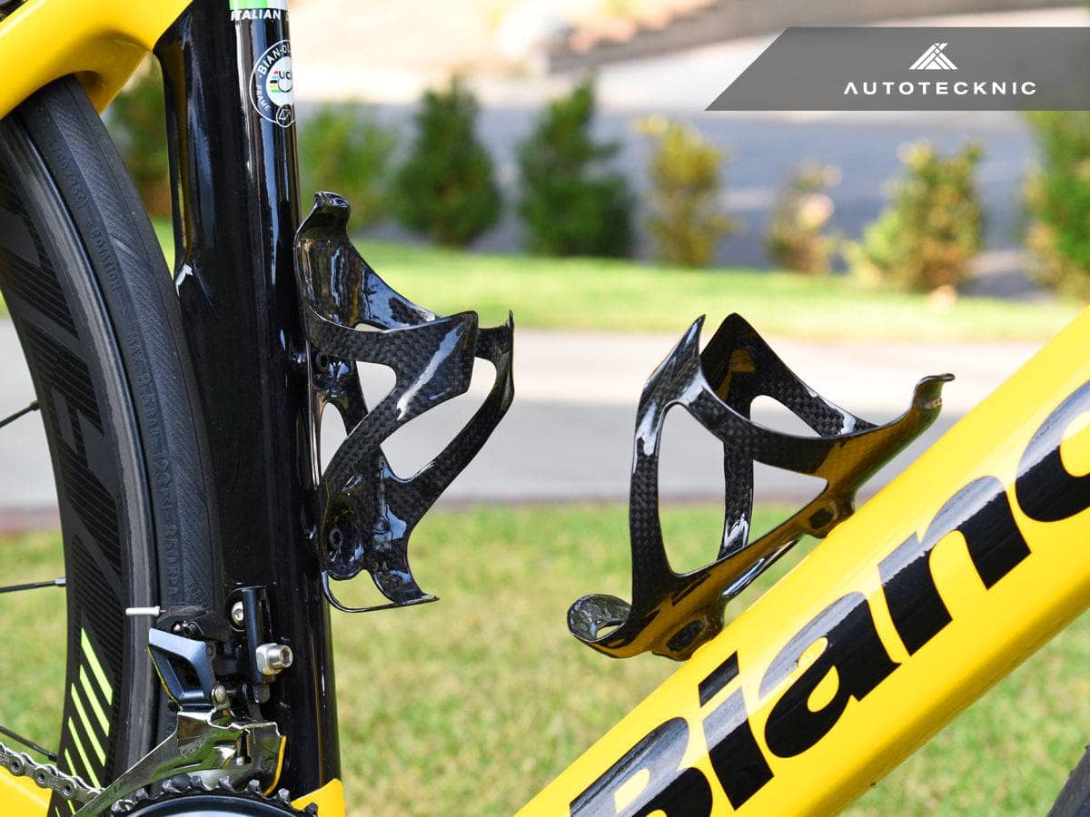 Kies-Motorsports AutoTecknic USA AutoTecknic Dry Carbon Fiber Water Bottle Cage