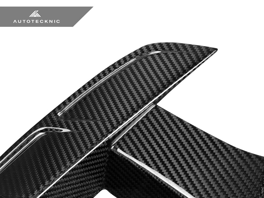 Kies-Motorsports AutoTecknic USA AutoTecknic Dry Carbon Front Bumper Air Vent Set - F97 X3M LCI | F98 X4M LCI