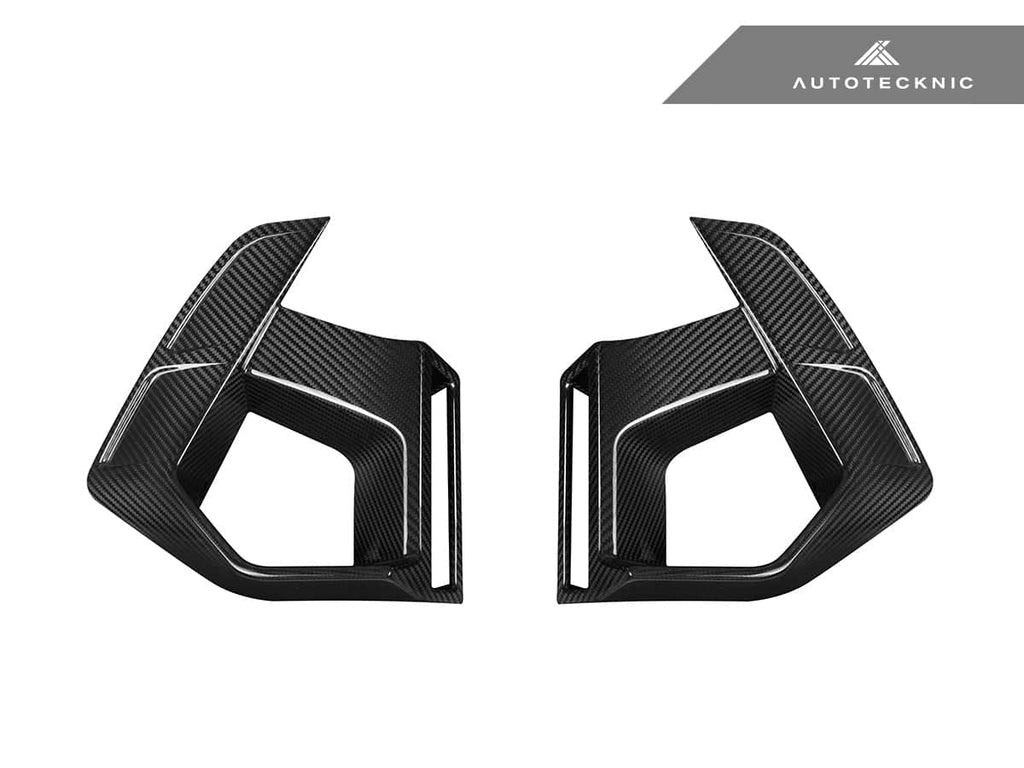 Kies-Motorsports AutoTecknic USA AutoTecknic Dry Carbon Front Bumper Air Vent Set - F97 X3M LCI | F98 X4M LCI