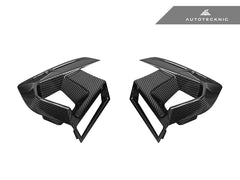 Kies-Motorsports AutoTecknic USA AutoTecknic Dry Carbon Front Bumper Air Vent Set - F97 X3M LCI | F98 X4M LCI