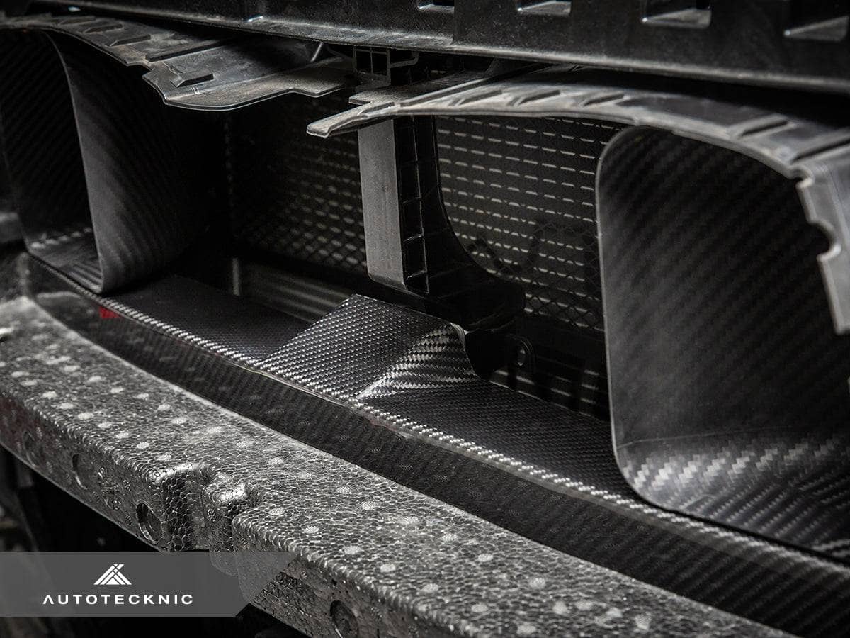 Kies-Motorsports AutoTecknic USA AutoTecknic Dry Carbon Front Bumper Crash Foam Cover - G82/ G83 M4