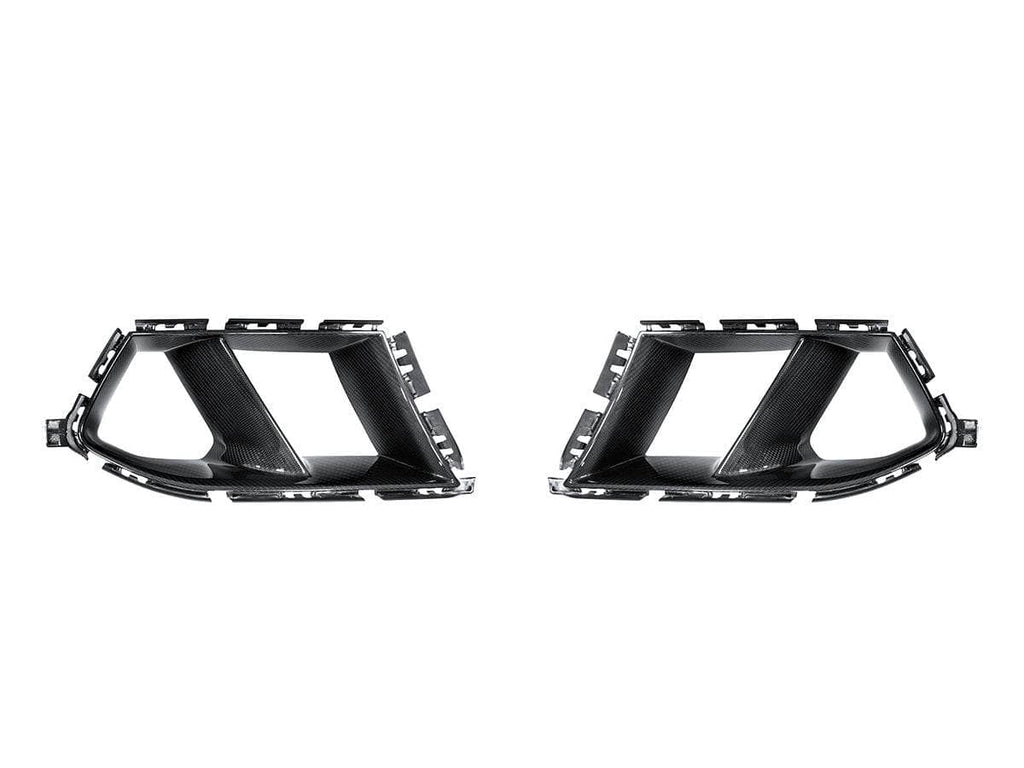 Kies-Motorsports AutoTecknic USA AutoTecknic Dry Carbon Front Bumper Lower Vent Set - BMW G80 M3 | G82/ G83 M4