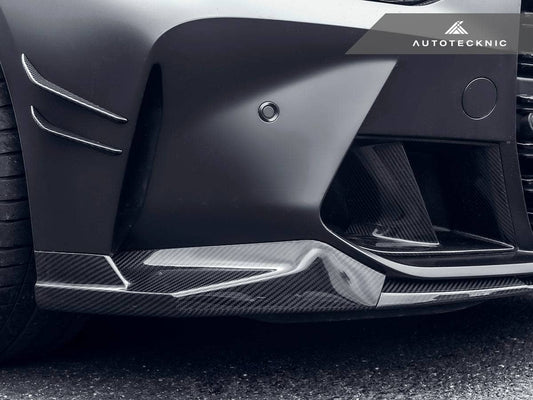 Kies-Motorsports AutoTecknic USA AutoTecknic Dry Carbon Front Bumper Lower Vent Set - G80 M3 | G82/ G83 M4