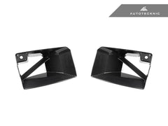 Kies-Motorsports AutoTecknic USA AutoTecknic Dry Carbon Front Bumper Lower Vent Set - G87 M2 G87 M2