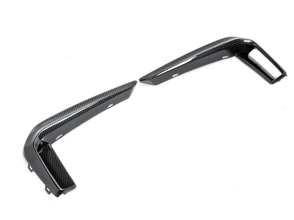 Kies-Motorsports AutoTecknic USA AutoTecknic Dry Carbon Front Bumper Trim - BMW G30 5-Series Pre-LCI M-Sport