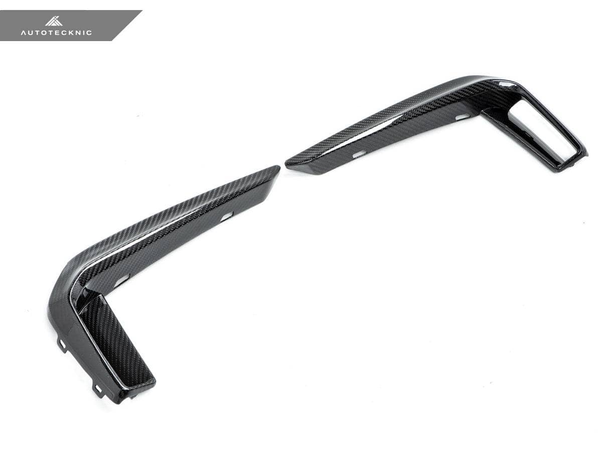 Kies-Motorsports AutoTecknic USA AutoTecknic Dry Carbon Front Bumper Trim - G30 5-Series M-Sport