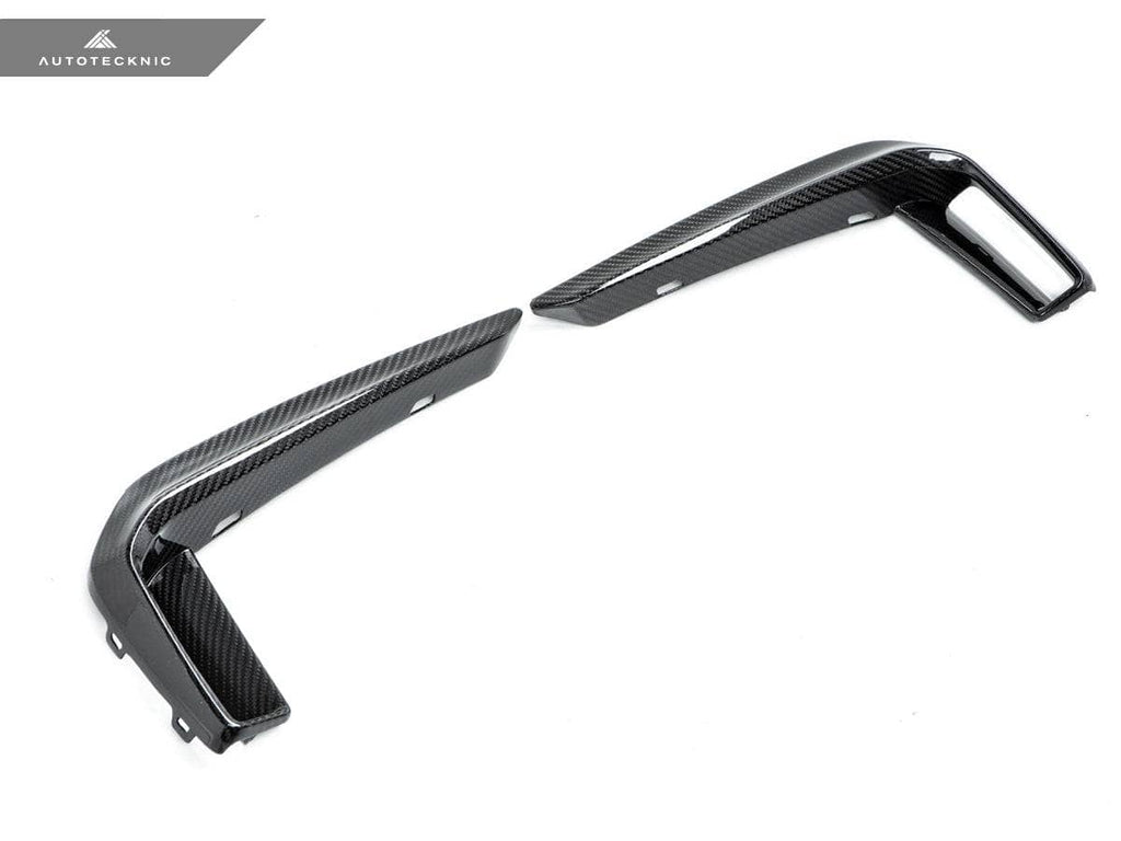 Kies-Motorsports AutoTecknic USA AutoTecknic Dry Carbon Front Bumper Trim - G30 5-Series M-Sport