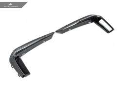 Kies-Motorsports AutoTecknic USA AutoTecknic Dry Carbon Front Bumper Trim - G30 5-Series M-Sport