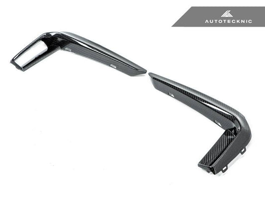 Kies-Motorsports AutoTecknic USA AutoTecknic Dry Carbon Front Bumper Trim - G30 5-Series M-Sport
